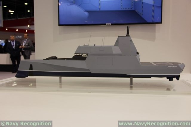 DCNS presents the innovative XWIND 4000 concept ship design at EURONAVAL 2014 