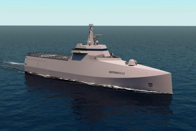 STX France unveils a new corvette concept on the occasion of Euronaval 2014