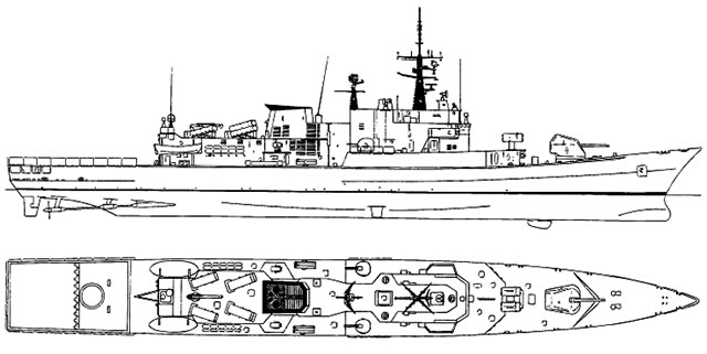 The Maestrale class frigates primary task is Anti-Submarine Warfare (ASW), however their weapons and systems provides them with a high degree of flexibility which makes them capable warships in Anti-Surface (ASuW) and Anti-Air (AAW) warfare roles.