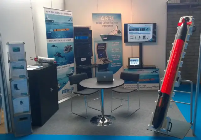 At UDT 2015 RTsys Presents Underwater Portable Target for ASW Training