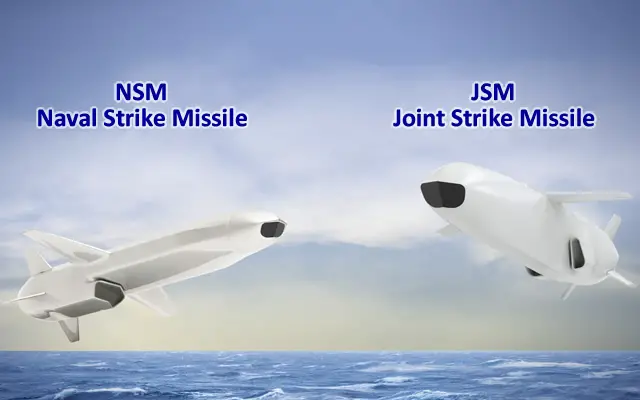 Produced by Kongsberg, the Naval Strike Missile (NSM) and the Joint Strike Missile (JSM) are autonomous, long-range, precision missiles designed to engage high-value, well-defended targets at sea and ashore.