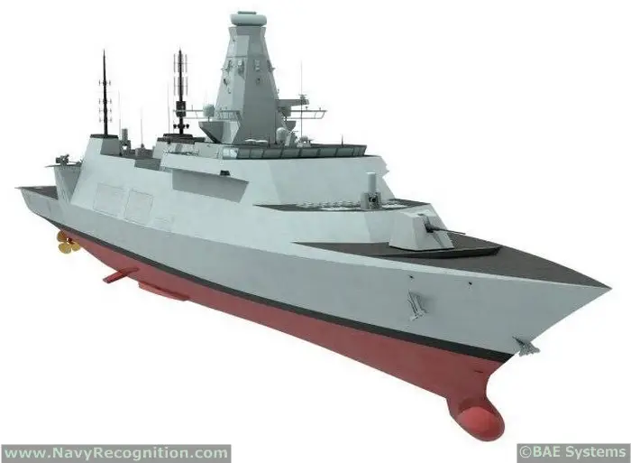 Type 26 Frigate Global Combat Ship GCS Royal Navy Future Surface Combatant FSC BAE Systems