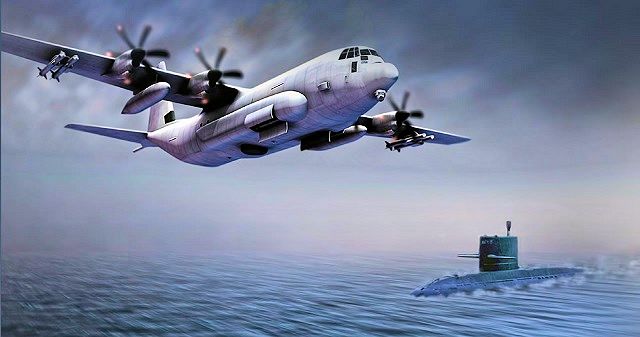 Artist Impression: SC-130J Sea Herc MPRA on patrol. Image: Lockheed Martin