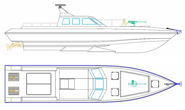 The VITESSE Mark II is a high speed military delta conic airventilated triple step hull interceptor type vessel made in Indonesia. It is a joint project between PT. Rizki Abadi and PT Royal Advanced Fiber (RAF boats). It was designed following a special request from Indonesian Special Forces for Anti-terror and interception missions.