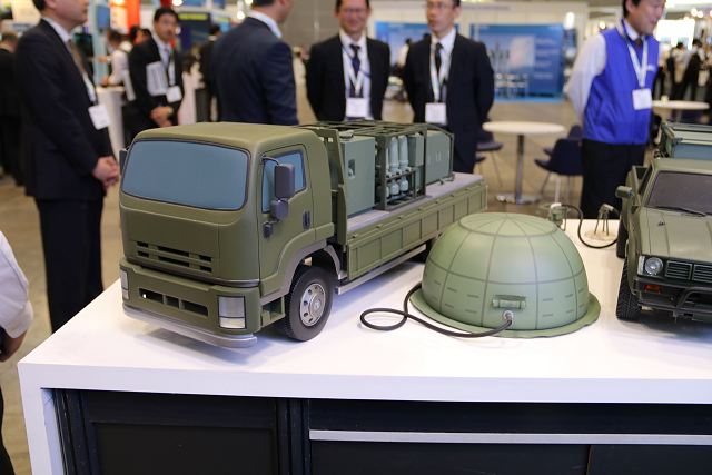 Japanese Company NEC presents its mobile water purification system at MAST Asia 2017, the Defense Maritime/Air Systems & Technologies in Tokyo, Japan. The NEC mobile Water Purifications System (NWPS) supports security or military forces who need clean and safe water in anytime and anywhere. 