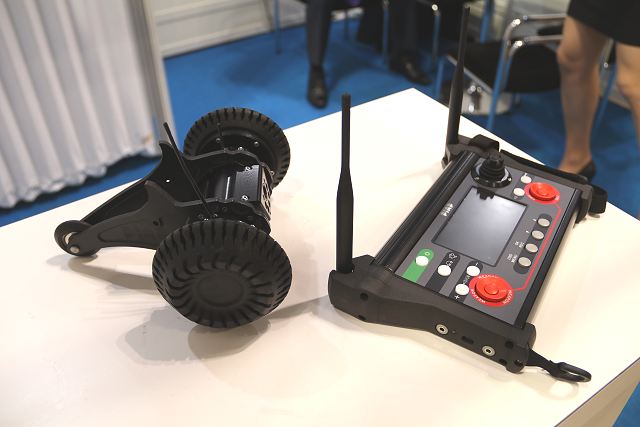 Industrial Research Institute for Automation and Measurements PIAP from Poland expects to increase business activity in Asia. After the delivering of 14 GRYFs to South Korea, a wheeled robot for reconnaissance, PIAP presents at MAST Asia 2017, its latest generation of TRM (Tactical Throwable Robot), the smallest robot in its product range.