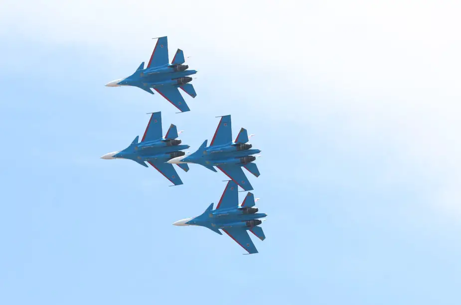 LIMA 2019 UAC performs demonstration flights and aerobatics