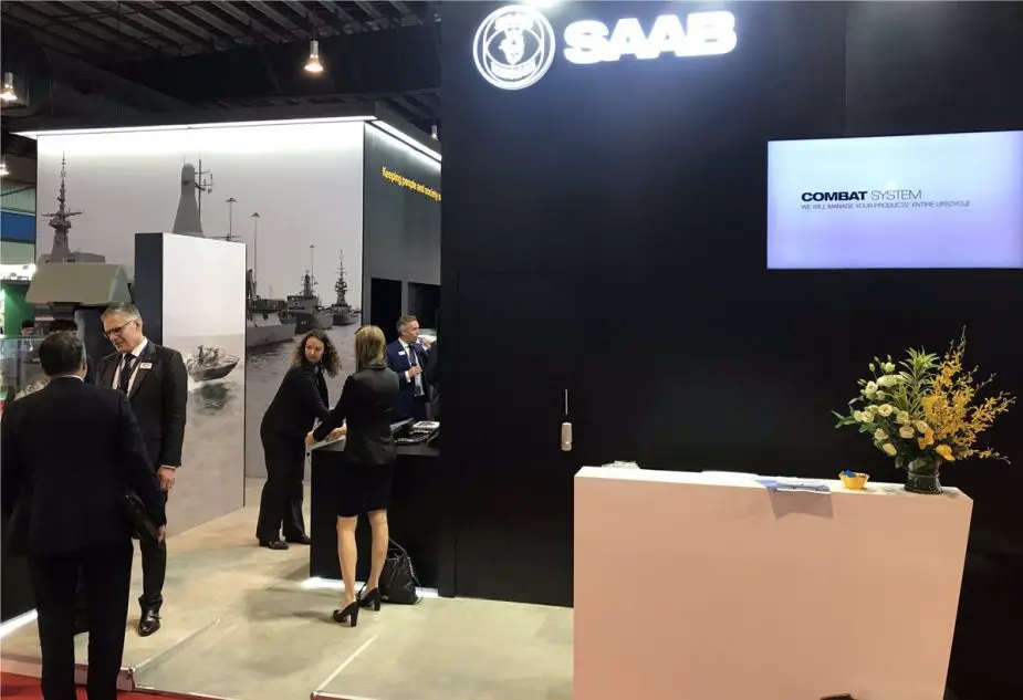 SAAB exhibits products and solutions for maritime defense IMDEX 2019 925 001