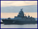 The Admiral Gorshkov-class (Project 22350) frigate is designed to fight surface warships and submarines in coastal area as well as in the high seas and repel air attacks both independently and within a formation.