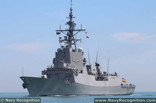 The U.S. Navy conducted a series of cooperative air defense test exercises with the Spanish Navy that culminated in live missile firing events using the latest Aegis Weapon System, July 20-21. This event was not only the first interoperability test of the latest Aegis Baseline 9.C1 with a foreign ship, but also the first combined Combat Systems Ship Qualification Trial with that country's navy since 2007. The destroyer USS Arleigh Burke (DDG 51) and the Spanish frigate Cristobol Colón (F 105) participated in the testing. 