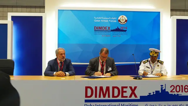 MBDA has today signed a Memorandum of Understanding for the supply of a coastal defence system for the Qatar Emiri Naval Force (QENF). This Memorandum will pave the way in the short term for a contract with the value of 2.64 billion Qatari riyals (in the region of 640 million euros).