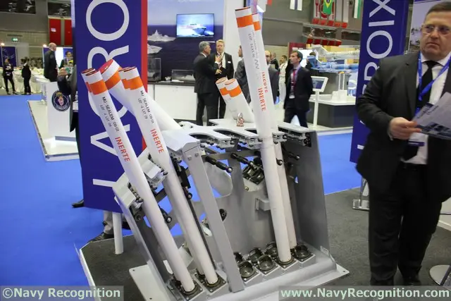 At the Doha International Maritime Defence Exhibition & Conference (DIMDEX 2016) currently underway in Qatar, French company Lacroix is showcasing for the first time its SYLENA MK2 decoy launcher. It is a multiple decoy launcher design to deploy three types of ammunitions: SEALEM, SEALIR and CANTO.