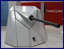 At IDEX 2015 exhibition in Abu Dhabi, Italian company Oto Melara unveiled a new 40mm naval gun system weighting just below two tons. Thanks to its extremely reduced mass, small dimension, easy installation (no deck penetration required), modern and completely digital technology, Oto Melara believes the Forty Light will play a leading role as a 40mm naval system.