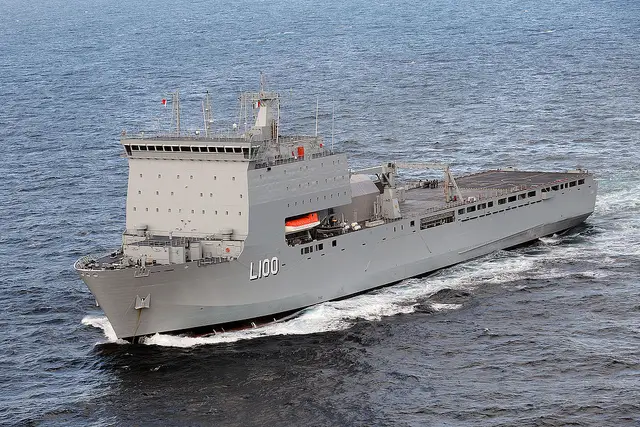 The Royal Australian Navy now has enhanced amphibious warfare capability with the commissioning in Fremantle on December 13 2011 of Australia’s newest warship, the Bay Class Landing Ship HMAS Choules. 