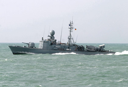 The German navy has decided to retire early the Type 143A fast patrol boats (FPBs) Nerz and Dachs and the Type 333 minehunters Kulmbach and Laboe on 31 March 2012.The boats were already taken out of use last spring and their crews made available for other vessels. The boats are over 20 years old, with the Nerz having entered service on 14 July 1983, the Dachs on 22 March 1984, the Laboe on 7 December 1989 and the Kulmbach on 23 May 1990.