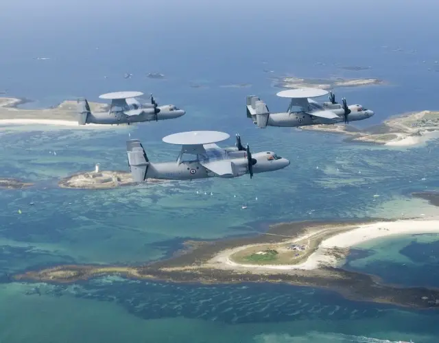 Under a $34.5 million U.S. Navy contract, Northrop Grumman Corporation will modify the French Navy's fleet of three E-2C Hawkeyes with an upgraded Identification Friend or Foe (IFF) system, further increasing commonality and interoperability with U.S. Navy E-2D Advanced Hawkeye aircraft.