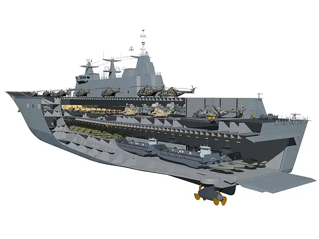 The Australian government has approved the purchase of 12 landing crafts from Spanish shipbuilder Navantia for the navy's Canberra class landing helicopter dock ships. The LCM-1E landing crafts are the same type used by the Spanish Navy. With a length of 23.3 meters and a breadth of 6.4 meters they can reach 20 knots and have a range of 190 miles. 