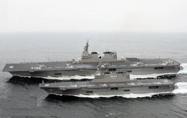 A keel-laying ceremony for the first 22DDH helicopter carrier for the Japan Maritime Self-Defence Force (JMSDF) was held at IHI Marine United's (IHIMU's) Yokohama on 27 January 2012. Japan already has two helicopter carriers -- the Hyuga deployed in March 2009 and the Ise deployed in March 2011 -- but the new vessel will be bigger.