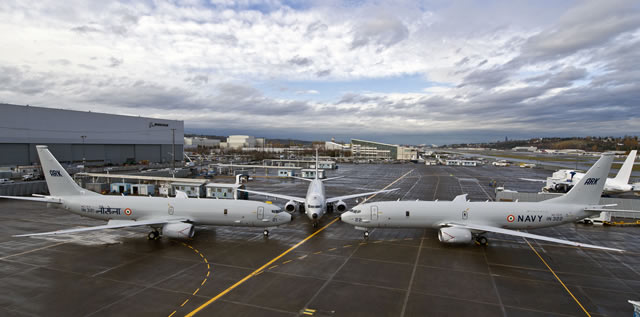 Boeing on Dec. 19 made an on-site delivery of the first P-8I aircraft to the Indian Navy in Seattle, in accordance with the contract.