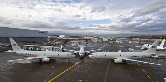 Boeing delivered the second P-8I aircraft to India today, doubling that country’s long-range maritime reconnaissance and anti-submarine warfare capabilities. Boeing is building eight P-8I aircraft for India and delivered the first in-country in May. Based on the company’s Next-Generation 737 commercial airplane, the P-8I is the Indian Navy variant of the P-8A Poseidon that Boeing has developed for the U.S. Navy.