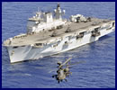 HMS Ocean, the Royal Navy’s largest warship which played a starring role during the London 2012 Olympics, will receive a £65M upgrade, the MoD announced today.