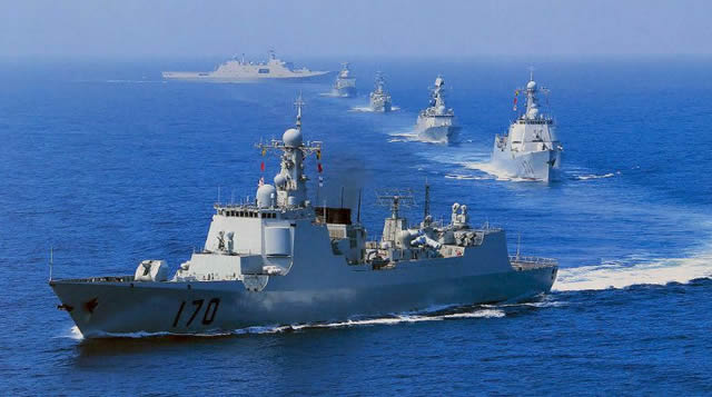2013 is the harvest year of surface warships for the Navy of the Chinese People’s Liberation Army (PLAN). In addition to a series of successful training of the aircraft carrier “Liaoning”, a multitude of new-type destroyers and frigates successively entered into service successively. The most in number of commissioned ships among them is the Type-056 light-weight guided missile frigate (or corvette).
