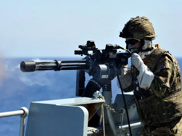 HMS Sutherland has stopped off at Gibraltar to take part in a series of gunnery exercises as she begins her six-month deployment. The Rock was the first port of call for the Devonport frigate as she makes her way towards the Indian Ocean to take over from HMS Westminster on a counter-terrorism/counter-piracy patrol.