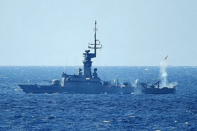 The Republic of Singapore Navy (RSN) conducted a live-firing of the Barak anti-missile missile in the South China Sea earlier today as part of the 18th annual Cooperation Afloat Readiness and Training (CARAT) exercise which Singapore is conducting with the United States. The missile was fired by the upgraded RSN missile corvette RSS Victory against an air drone target simulating an attacking profile. The target was successfully destroyed.