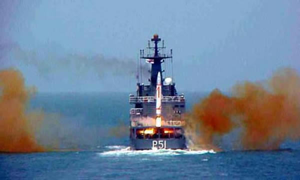 India on Thursday tested its nuclear-capable ballistic missile Dhanush from an Indian Navy patrol vessel in the Bay of Bengal in Odisha, eastern India. The missile test, fired from an offshore patrol vessel (OPV), was described as successful by the Defense Research and Development Organization (DRDO).