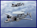 Northrop Grumman Corporation has received a U.S. Navy contract modification for non-recurring engineering and recurring support to configure the first Japanese E-2D Advanced Hawkeye airborne early warning aircraft.