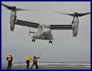 The U.S. Marine Corps marked history by landing an MV-22 Osprey tilt-rotor aircraft on a Japan Maritime Self-Defense Force helicopter destroyer JS Hyuga (DDH 181) for the first time during amphibious exercise Dawn Blitz. Dawn Blitz is a scenario-driven exercise led by the U.S. 3rd Fleet and 1 Marine Expeditionary Force that will test participants in the planning and execution of amphibious operations through a series of live training events. 