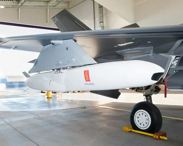 On 27 February 2013 Lockheed Martin carried out the first external fit check of the JSM on an F-35. 