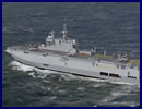 According to an official statement made by the French presidency on November 25th, the delivery of the first Mistral-class LHD, built for Russia is now on hold "until further notice". Russia and France signed a contract for two Mistral-class LHDs for $1.6 billion in June 2011. Under the contract, the first French Mistral-class amphibious assault ship, the Vladivostok, was to be delivered to Russia by the end of the year, while the second ship, the Sevastopol, is due to arrive next year.