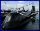 The second of a total of four Type-214 submarine (the first of the class built in Greece) S-121 "Pipinos" was launched at Hellenic Shipyard in Skaramanga, Attica. The launching and naming ceremony of the submarine was held in presence of the Prime Minister Antonis Samaras, the Minister of National Defence Dimitris Avramopoulos and several Hellenic Navy officers.