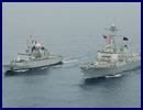 The Arleigh Burke-class guided-missile destroyer USS Michael Murphy (DDG 112) conducted a Passing Exercise (PASSEX) with the French frigate FS Vendemiaire (F734) Nov. 28 while operating in the South China Sea. The allied ships conducted weapons and maneuvering exercises, as well as training for the Visit, Board, Search and Seizure (VBSS) team, during the PASSEX event.