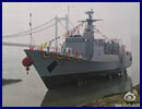 On January 27, 2014 the first of two P-18N offshore patrol vessels (OPV) ordered by the Nigerian Navy was launched at the China Shipbuilding & Offshore International Company (CSOC) at Wuchang Shipyard in Wuhan, China. CSOC is part of the part of the State Shipbuilding Corporation, China Shipbuilding Industry Corporation (CSIC).