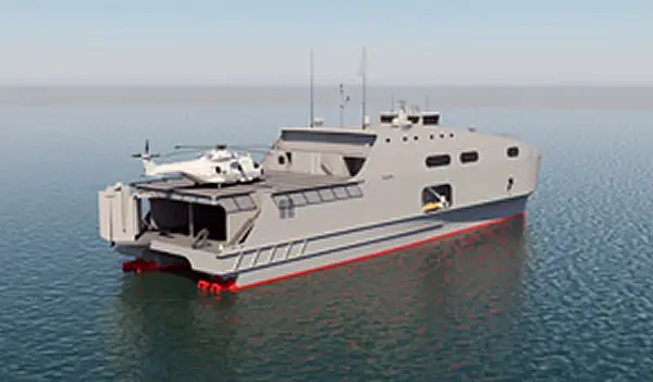 Austal announced earlier this year that it has been awarded a contract from a naval customer in the Middle East for the design, construction and integrated logistics support of two new 72 metre High Speed Support Vessels (HSSVs) based on the U.S. Navy's Joint High Speed Vessels design. It now appears that this customer is the Royal Navy of Oman.