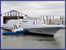 On 12 July 2014, DCNS floated the FREMM multi-mission frigate Languedoc in Lorient, France. The achievement of this industrial milestone marks an important step in the construction of the vessel. It once again underlines the industrial dynamism of DCNS: five multi-mission frigates are under simultaneous construction, at different stages of advancement.