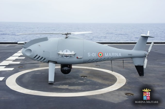 The Italian Navy (Marina Militare) announced it started a technical evaluation campaign of the CAMCOPTER S-100 VTOL UAV produced by the company Scheibel onboard the San Giusto (L89894), a San Giorgio class LPD.