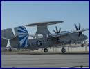 Carrier Airborne Early Warning Squadron (VAW) 121, the "Bluetails," launched the squadron's first E-2D Advanced Hawkeye during a test flight from Naval Station Norfolk, Nov. 20. The flight marks the end of VAW-121's 37-year relationship with the E-2C Hawkeye, the previous model, and moving forward with the E-2D Advanced Hawkeye ahead of most other early warning squadrons.