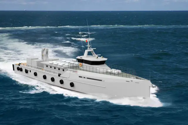 In August 2014 the Mexican Navy (Secretaría de Marina in Spanish) and Damen Shipyards Group (the Netherlands) signed contracts for the delivery of the design, material package, technical assistance and training for two vessels that will be built by the Mexican Navy, using the Damen Technical Cooperation programme, which enables customers to build their vessel on the location of their choice.