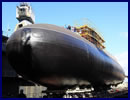 "Krasnodar" (B-265), the fourth Project 636.3 (or Varshavyanka class) diesel-electric submarine (SSK) was launched by Russian shipyard JSC "Admirality Shipyards" in St. Petersburg on April 25, 2015. The submarine was laid down in February last year and should be commissioned into the Russian Navy Black Sea Fleet this year.