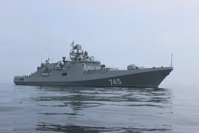 Two advanced Project 11356 frigates Admiral Grigorovich and Admiral Essen armed with the Kalibr (SS-N-27 Sizzler) missile system and a new air defense missile system will arrive in Sevastopol in Crimea in 2016. 