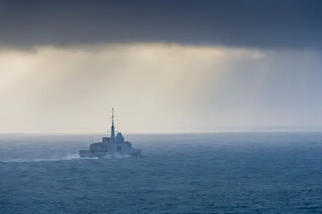 The latest and most modern addition to the French Navy (Marine Nationale) fleet, the Aquitaine Frigate (head of the class and first FREMM frigate built by DCNS), set sailed yesterday to join the Charles de Gaulle Carrier Strike Group (CSG) in the Persian Gulf. This first operational deployment happens just two weeks after the French Navy officially declared the vessel to be in "Active Duty".