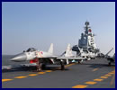 On December 25th, several official Chinese media (including CCTV 13 and CNTV) aired a TV report on the visit of the Commander of the People's Liberation Army Navy (PLAN or Chinese Navy) and the political commissar aboard China's aircraft carrier Liaoning (hull number 16). China Network Television (CNTV) then released some HD b-rolls that were filmed during the visit. It is the first time such high quality footage about the PLAN's carrier operations are released.