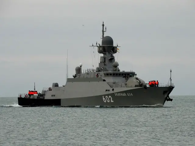 Russia’s Black Sea Fleet Project 21631 Buyan-M-class small missile ships (corvettes) Serpukhov and Zelyony Dol have fired three Kalibr-NK (SS-N-27 Sizzler) subsonic cruise missiles to strike land targets of the Jabhat al-Nusra terroristic grouping in Syria, according to the press department of Russia`s Ministry of Defense (MoD). 