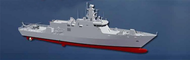 Blohm+Voss Class MEKO 80 Patrol Corvette. According to TKMS website, the resultant fusion of corvette and OPV makes the patrol corvette a cost effective solution for navies requiring a low-cost and economical platform for patrol and policing duties that is also capable of naval missions, including combat. Picture: TKMS