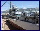 Navy Recognition recently had the opportunity to witness the overhaul operations (also referred as refit) of French Navy Cassard class frigate Jean Bart. This operation takes place in a dry dock located inside the French naval base of Toulon in Southern France.