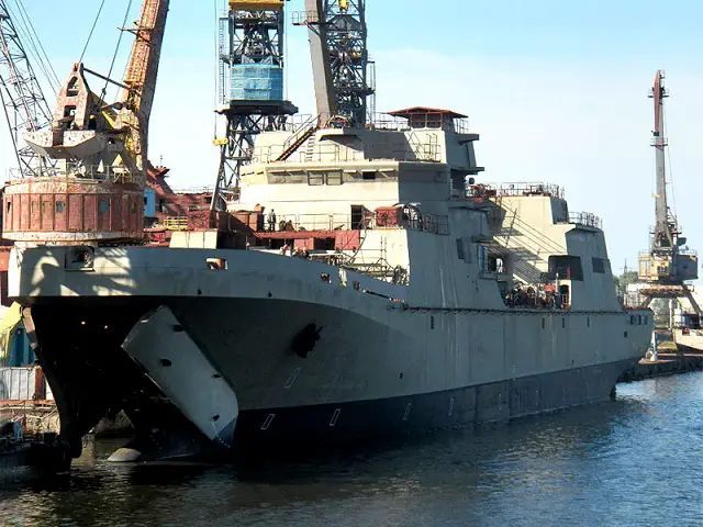 According to Moscow-based online newspaper Lenta, the Russian Navy is about to reduce the procurement of project 11711 Ivan Gren class large amphibious assault ship under the state program. The Russian Navy was originally planning to procure six vessels in this class but procurement will actually stop after the Peter Morgunov (Pyotr Morgunov), the second unit which keel has just been laid. Russia will instead focus on the "Avalanche" project, a Russian analog to the Mistral class.