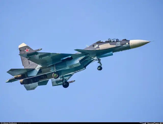 Two New Sukhoi Su-30SM for Russian Navy Black Sea Fleet Naval Aviation ...